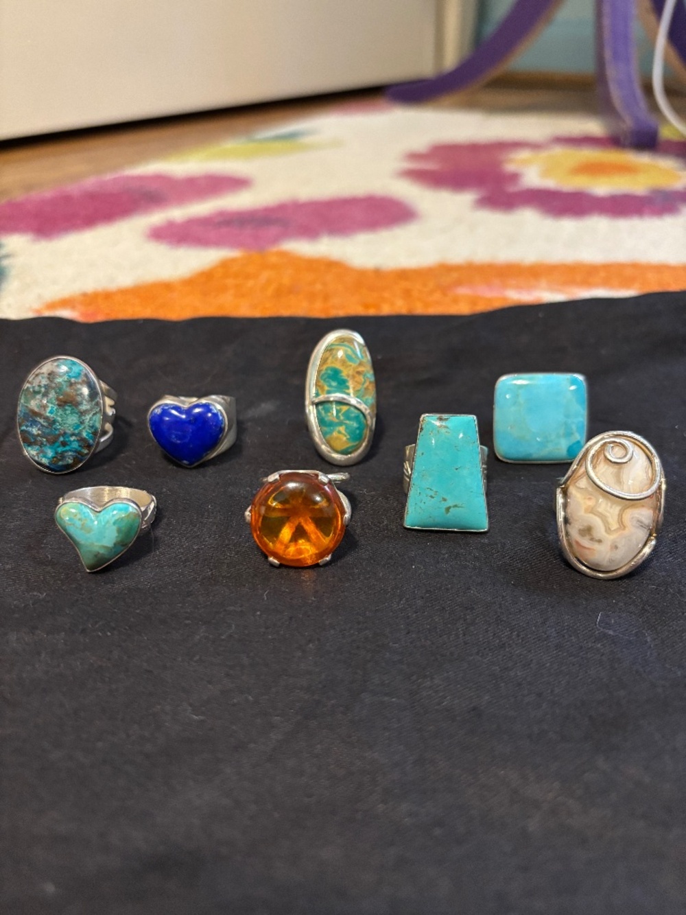 Jay King Sterling rings